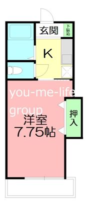 ヴィラクールの間取り画像