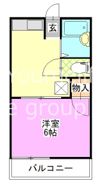 ハイネス小林Aの間取り画像
