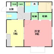 ハイツルーエIIの間取り画像