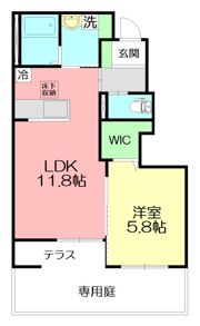 ロカイユ・東栖の間取り画像