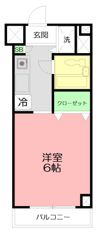 ハイライフ湘南の間取り画像
