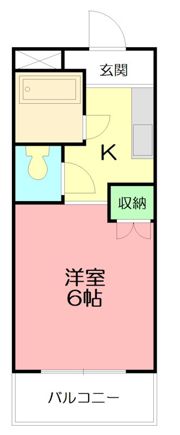 SHINアパートメントハウス扇町の間取り画像
