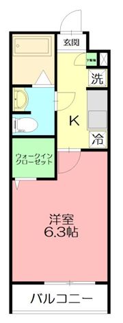 ファイブスター東海C棟の間取り画像
