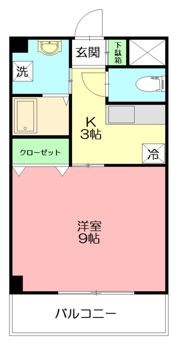 ケンハウス・秦野駅南口マンションの間取り画像