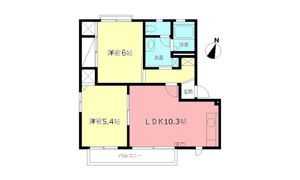プロムナード桜台Iの間取り画像