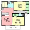 テラスヒルズサイドの間取り画像