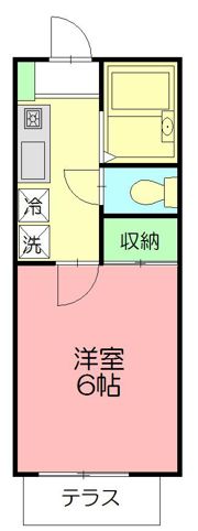ベルビュー六会の間取り画像