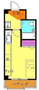 アドーレ湘南の間取り画像