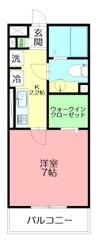 ベルソス高倉Aの間取り画像