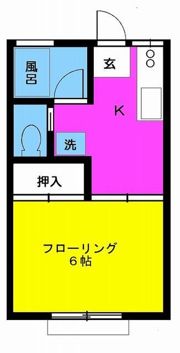 メゾンドアツミ Aの間取り画像