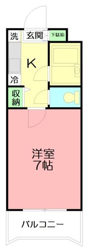 横浜元町ガーデンIIの間取り画像