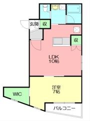 Casa de flor 鶴巻の間取り画像
