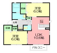 プランドールKIの間取り画像