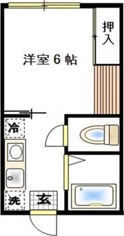 ハウス山王の間取り画像