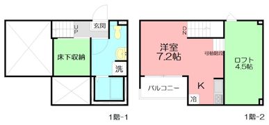 lifeship湘南辻堂 ミュロス （ライフシップショウナンの間取り画像