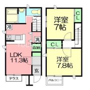 ハレ パイナの間取り画像