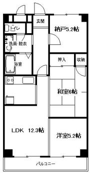 ソシアグリーンオークの間取り画像