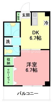 ジュネス西湘の間取り画像