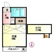 Rosso東海大の間取り画像