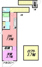 VILLETA 琴の間取り画像