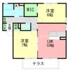 パティオKの間取り画像