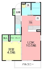 グランモア柳川の間取り画像