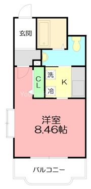 エクロールの間取り画像