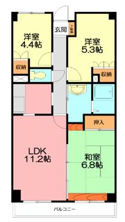 ヴェール戸塚の間取り画像