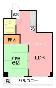 野村マンションの間取り画像