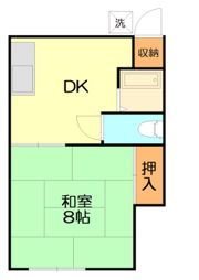 ハイツ松永の間取り画像