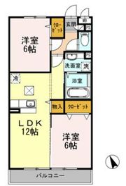グランドソレイユの間取り画像