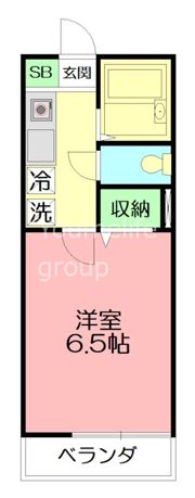 エクレールK花水台の間取り画像