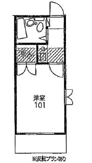 サンパレス湘南の間取り画像