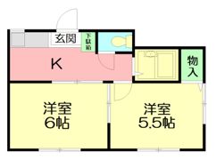 ランドマーク平塚の間取り画像