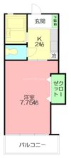 オールージュの間取り画像