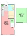 戸塚フラットの間取り画像