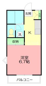 プチハウスの間取り画像