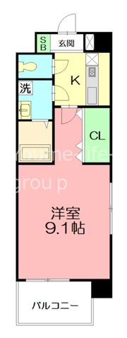 セレスティアル アスカの間取り画像