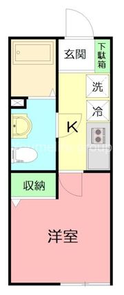フローラ湘南茅ヶ崎の間取り画像