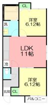 ラウレア伊勢原の間取り画像