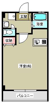 コーポ産興桜台IIの間取り画像
