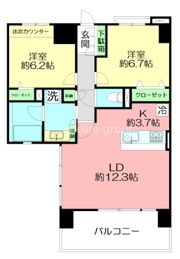 フォルトゥーナ湘南平塚の間取り画像