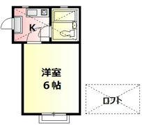 バーディーハウス鶴巻北の間取り画像