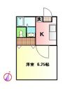 第二コーポ秀美の間取り画像