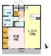 K・fines A棟の間取り画像