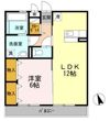 K・fines A棟の間取り画像