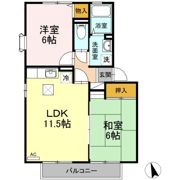 アドミラーブルA棟の間取り画像