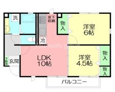 コンフォルト カーサの間取り画像