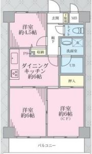 クレール湘南の間取り画像