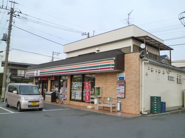 近くのセブンイレブン 厚木妻田南1丁目店まで615m（徒歩8分）